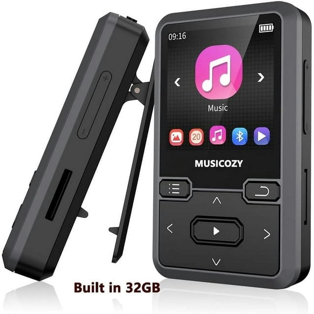 32GB Portable Bluetooth MP3 Player: $31.59