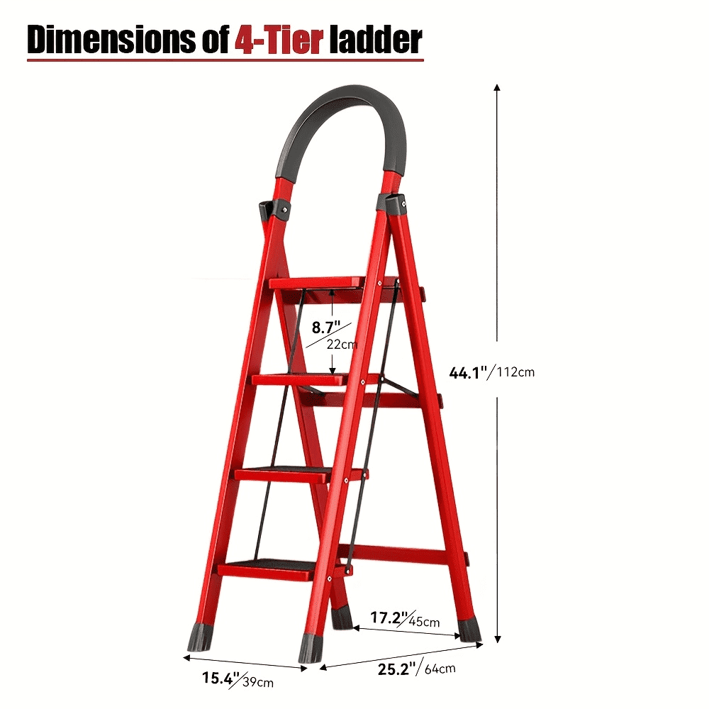 Maxvini 4-Step Lightweight Aluminum Step Ladder: $42.01 Maxvini 4-Step Lightweight Aluminum Step Ladder: $42.01