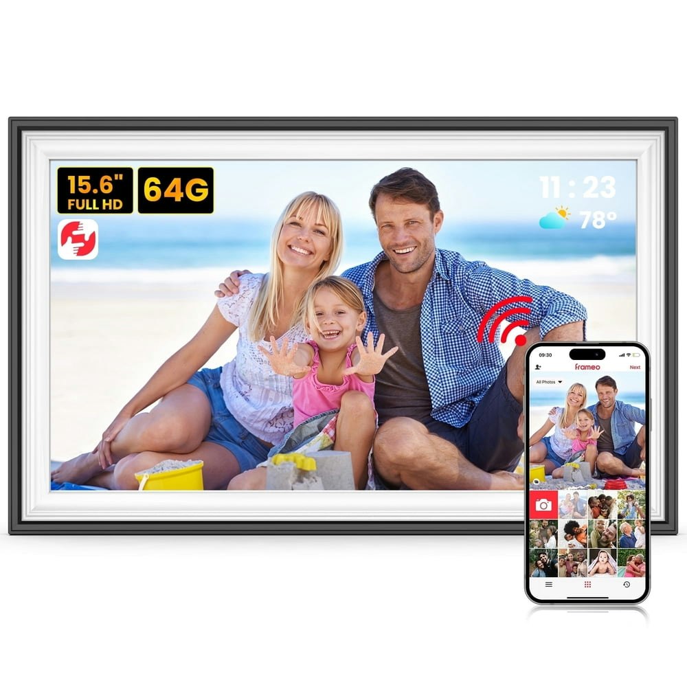 Temash 15.6-Inch 64GB Frameo Digital Photo Frame: $135.99