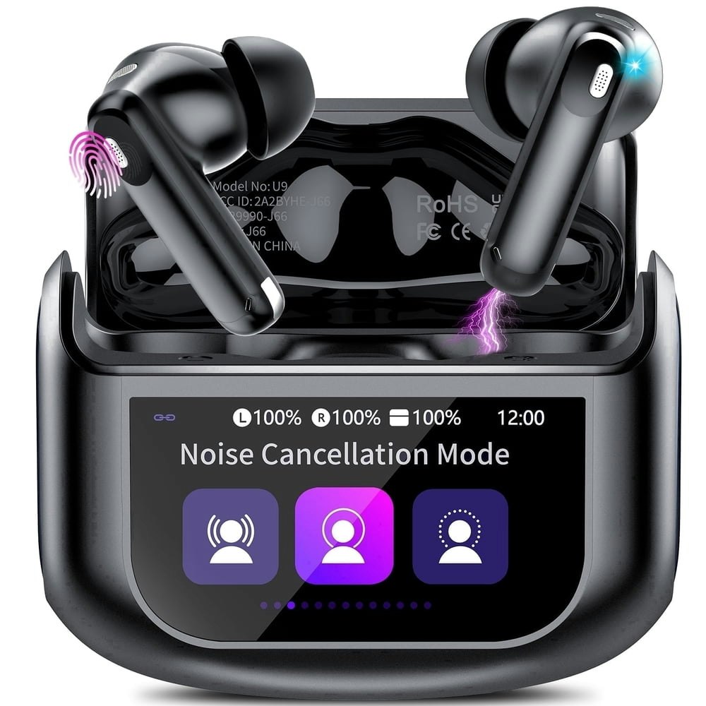 Wireless Noise Cancelling Earbuds: $22.94 Wireless Noise Cancelling Earbuds: $22.94