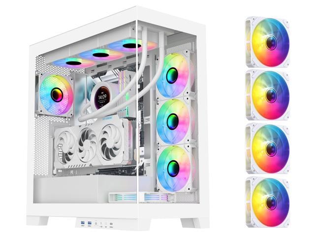 Sama 4503 ATX Mid Tower Gaming PC Case with 4 ARGB Fans: $84.99 Sama 4503 ATX Mid Tower Gaming PC Case with 4 ARGB Fans: $84.99