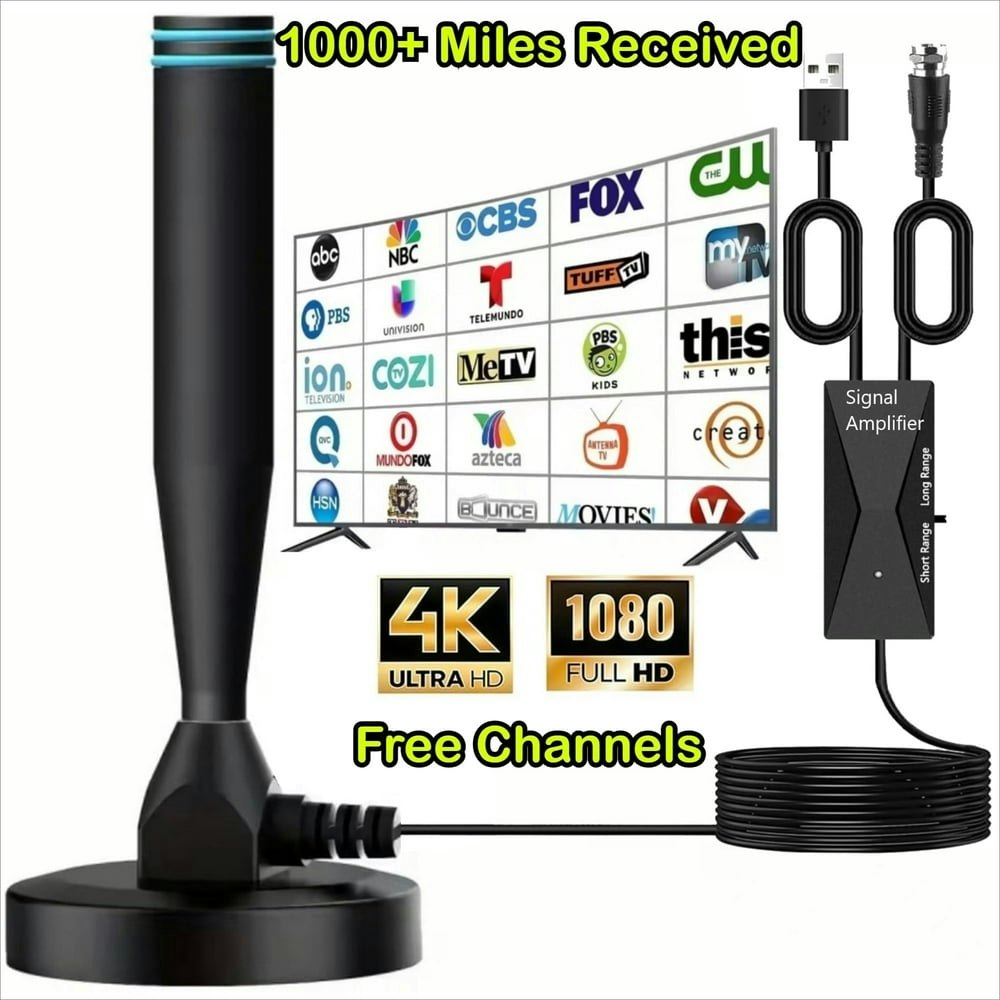 Amplified HD Digital TV Antenna: $25.99
