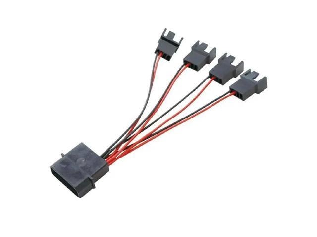 Computer Case Fan IDE Large 4-pin to Small 4-pin Adapter: $11.99 Computer Case Fan IDE Large 4-pin to Small 4-pin Adapter: $11.99