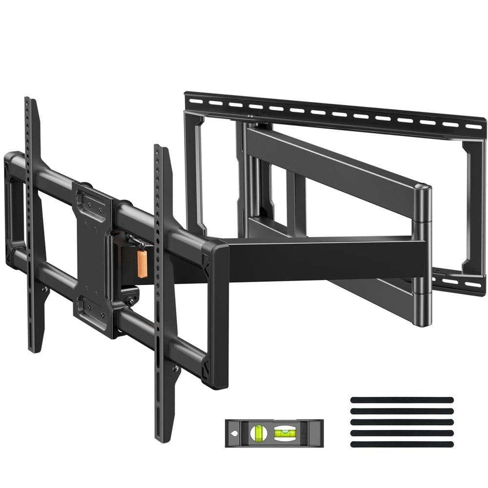 MountFTV Long Arm Full Motion TV Wall Mount for 42-97 Inch TVs: $89.99