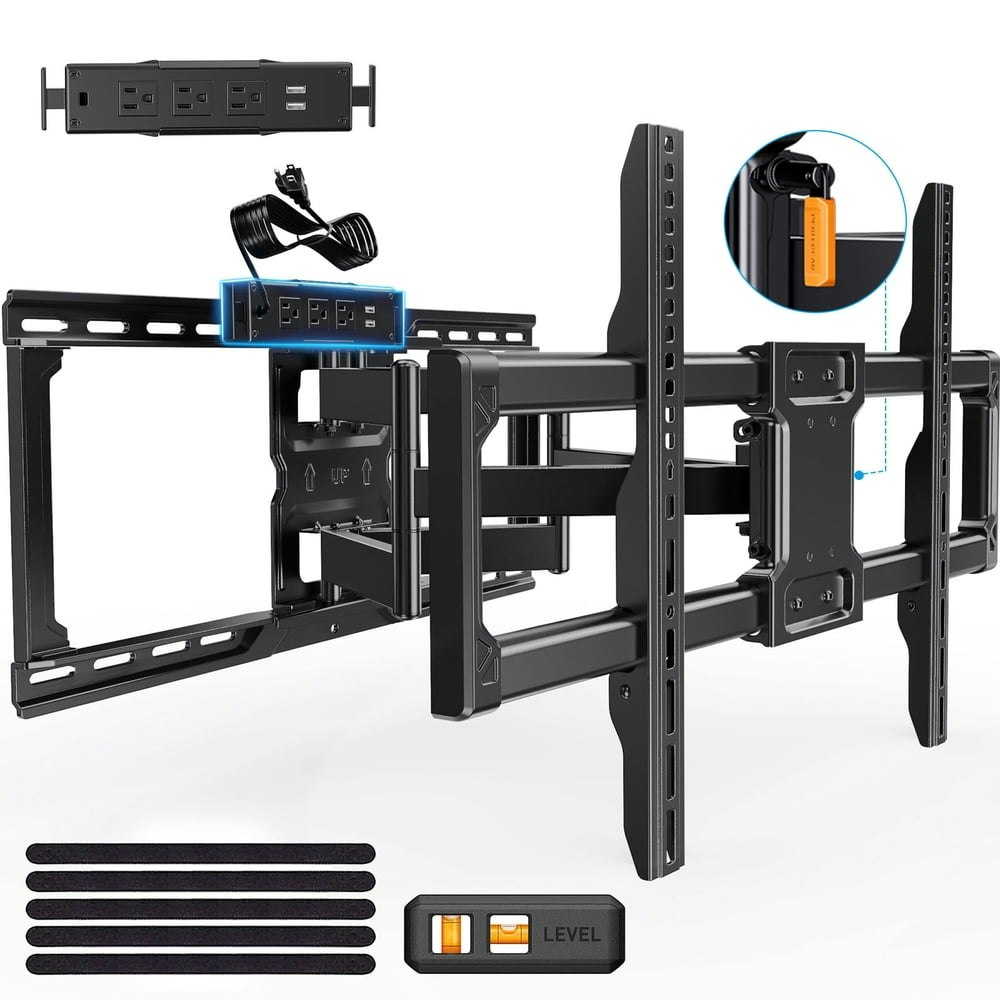 MountFTV Full-Motion TV Wall Mount for 42-90 Inch TVs: $76 MountFTV Full-Motion TV Wall Mount for 42-90 Inch TVs: $76