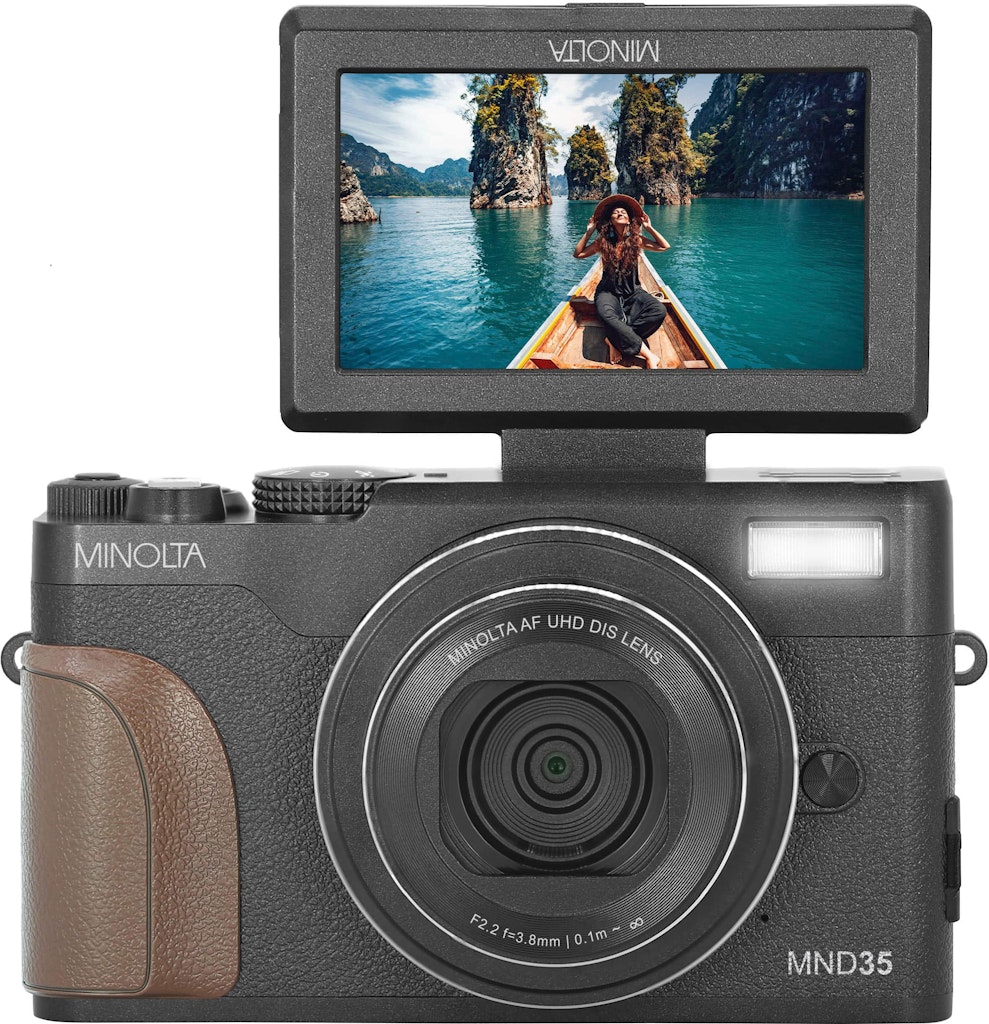 Minolta MND35 64MP 4K Digital Camera: $129.99 Minolta MND35 64MP 4K Digital Camera: $129.99