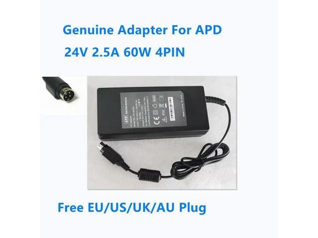 Oiaglh 24V 2.5A 60W 4-Pin AC Power Adapter: $112.18 Oiaglh 24V 2.5A 60W 4-Pin AC Power Adapter: $112.18