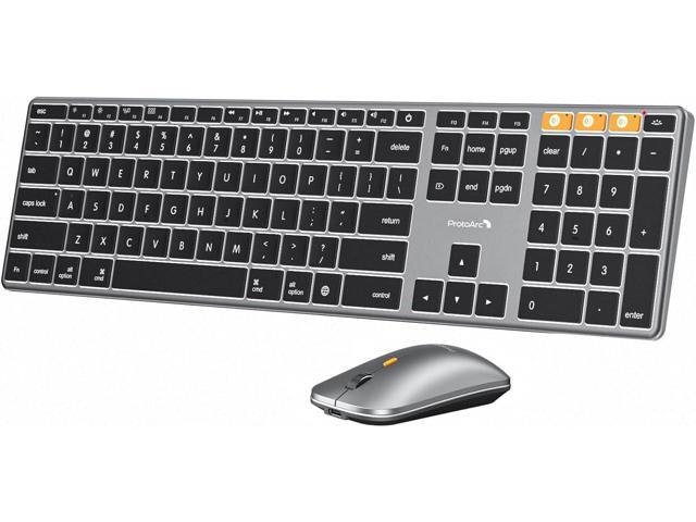 ProtoArc KM110-A Wireless Aluminum Keyboard and Mouse Set for Mac: $126.73 ProtoArc KM110-A Wireless Aluminum Keyboard and Mouse Set for Mac: $126.73