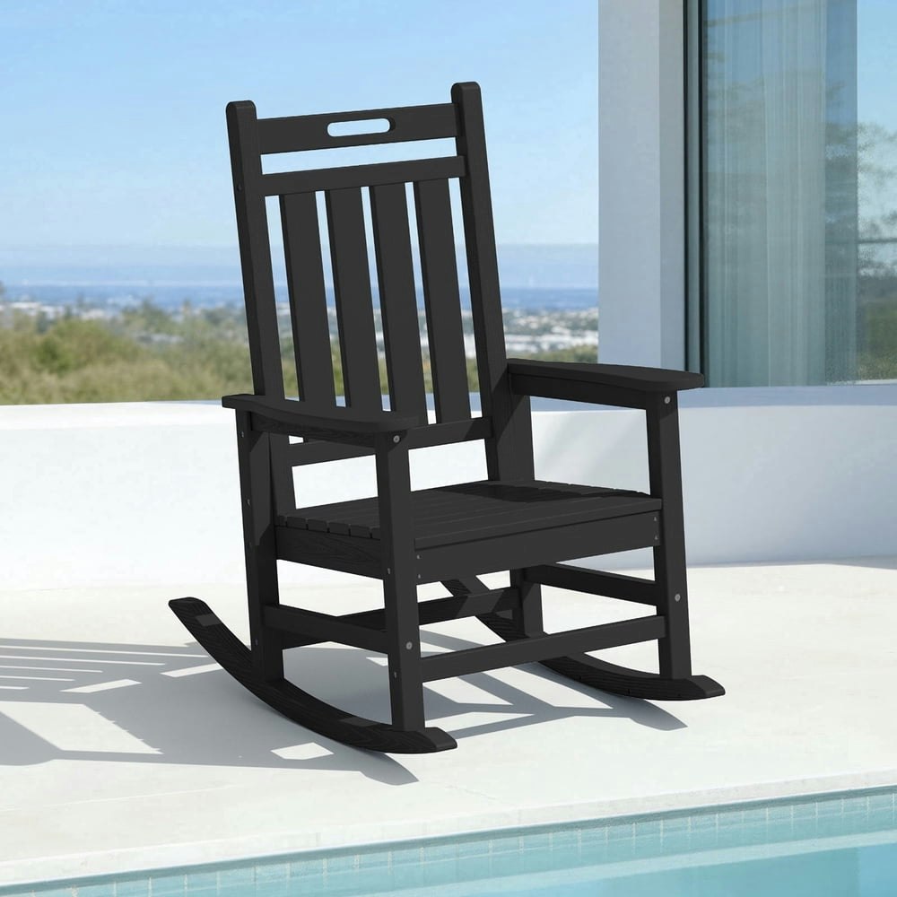 Loyalice HDPE Outdoor Rocking Chair: $79.99 Loyalice HDPE Outdoor Rocking Chair: $79.99