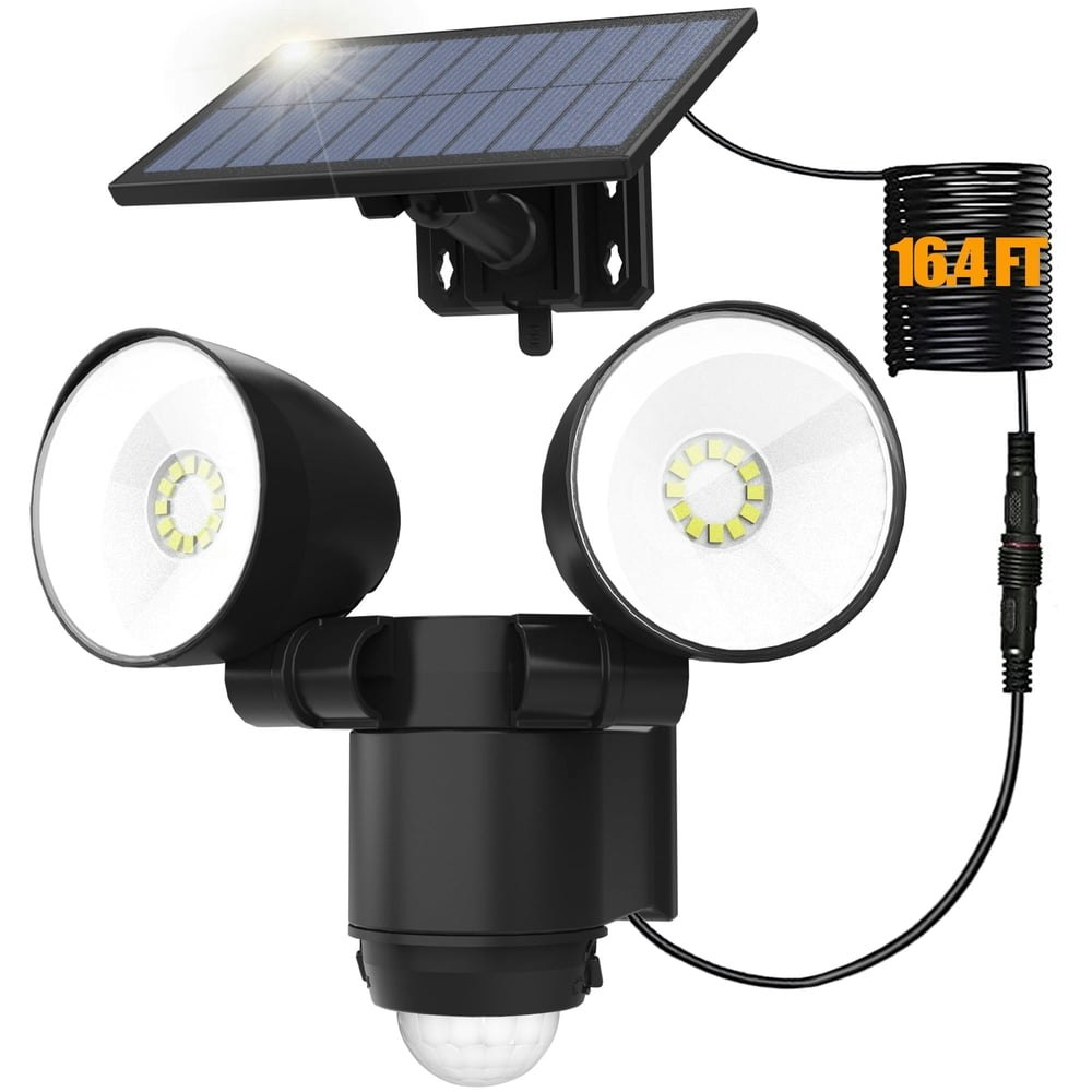 Haaray 2,500LM Solar LED Motion Sensor Security Flood Light: $17.89 Haaray 2,500LM Solar LED Motion Sensor Security Flood Light: $17.89