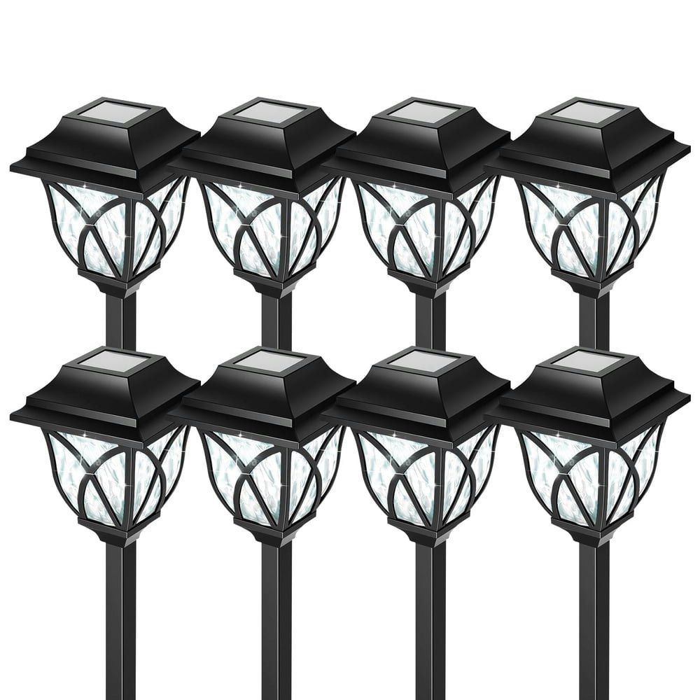 Solar Garden Pathway Lights 8-Pack: $27.99 Solar Garden Pathway Lights 8-Pack: $27.99
