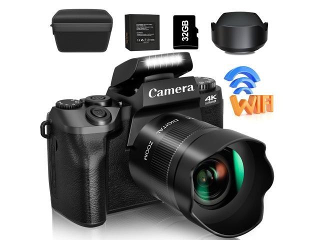 64MP 4K WiFi Digital Vlogging Camera: $279.99 64MP 4K WiFi Digital Vlogging Camera: $279.99