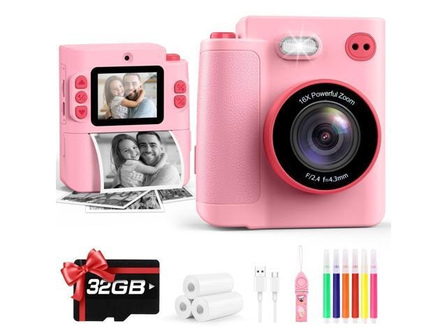 Kids Instant Print Camera 32GB SD Card: $79.99 Kids Instant Print Camera 32GB SD Card: $79.99