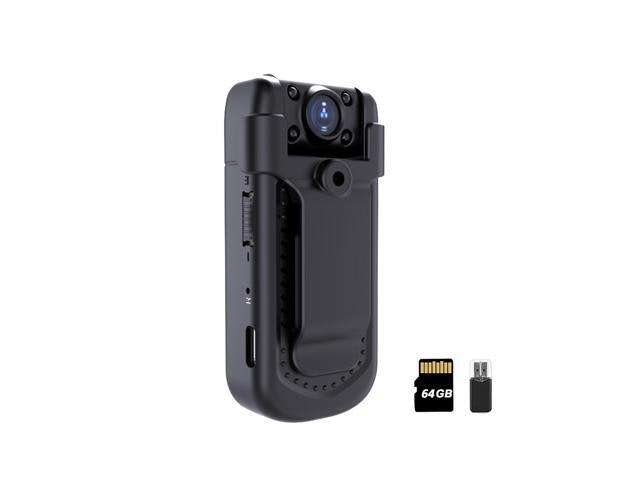 Mini 1080P Body Camera with 64GB Card: $59.99 Mini 1080P Body Camera with 64GB Card: $59.99