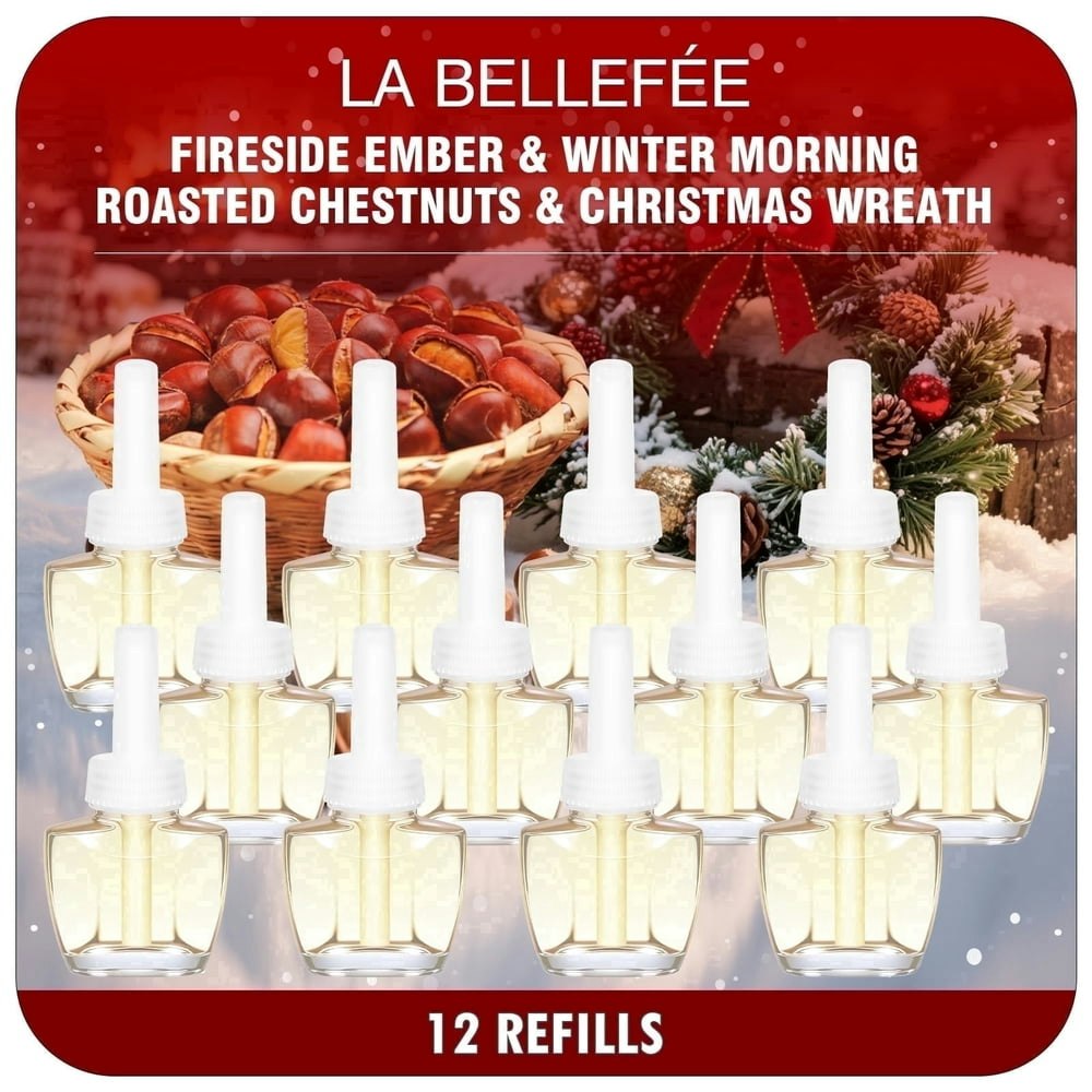 La Bellefée Plug-In Essential Oil Refills 12-Pack: $21.99 La Bellefée Plug-In Essential Oil Refills 12-Pack: $21.99