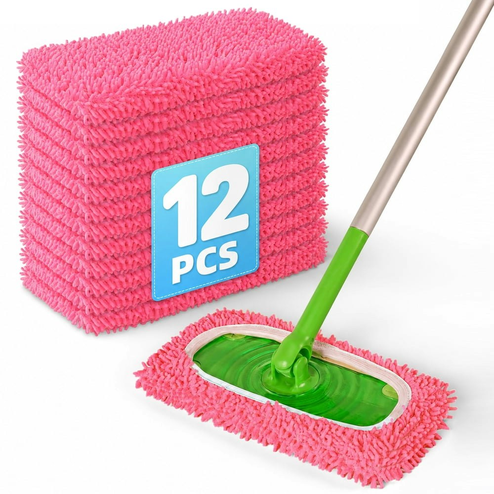 Reusable Mop Pads for Swiffer Sweeper 12-Pack: $17.99 Reusable Mop Pads for Swiffer Sweeper 12-Pack: $17.99