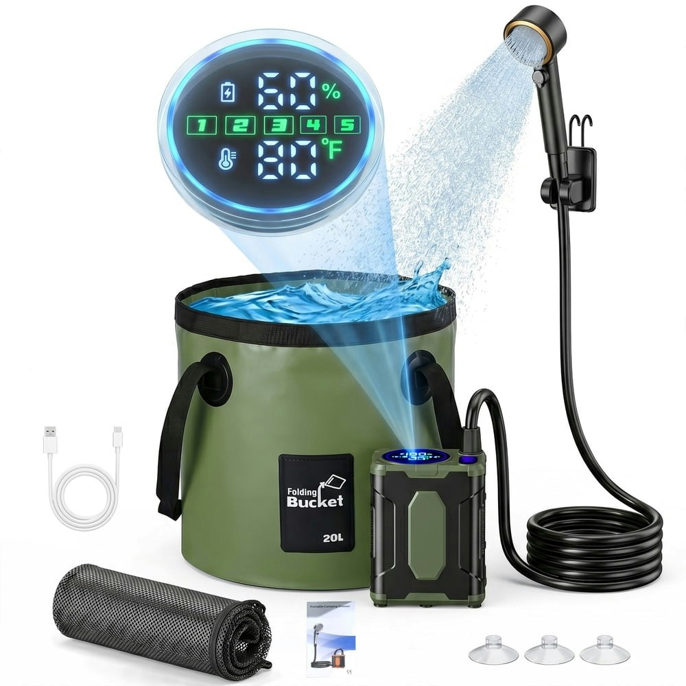Ezby 10,000mAh Portable Shower Pump: $39.99 Ezby 10,000mAh Portable Shower Pump: $39.99