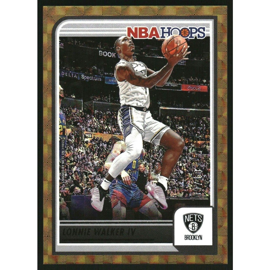 2023-24 Hoops Hyper Gold #110 Lonnie Walker IV: $10 2023-24 Hoops Hyper Gold #110 Lonnie Walker IV: $10
