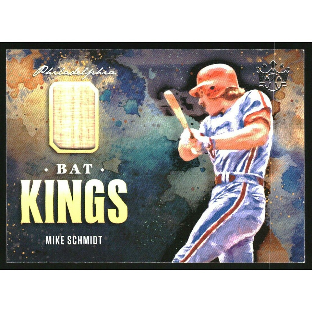 2021 Diamond Kings Bat Kings Mike Schmidt #27 Trading Card: $18 2021 Diamond Kings Bat Kings Mike Schmidt #27 Trading Card: $18