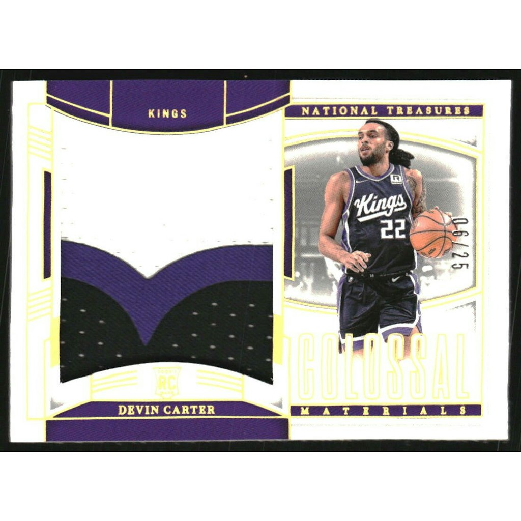 2024-25 Panini National Treasures Devin Carter Rookie Materials Prime Trading Card: $15 2024-25 Panini National Treasures Devin Carter Rookie Materials Prime Trading Card: $15