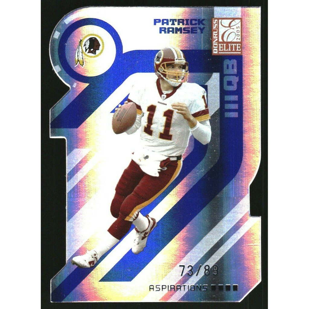 2005 Donruss Elite Aspirations Patrick Ramsey Card #98: $10 2005 Donruss Elite Aspirations Patrick Ramsey Card #98: $10