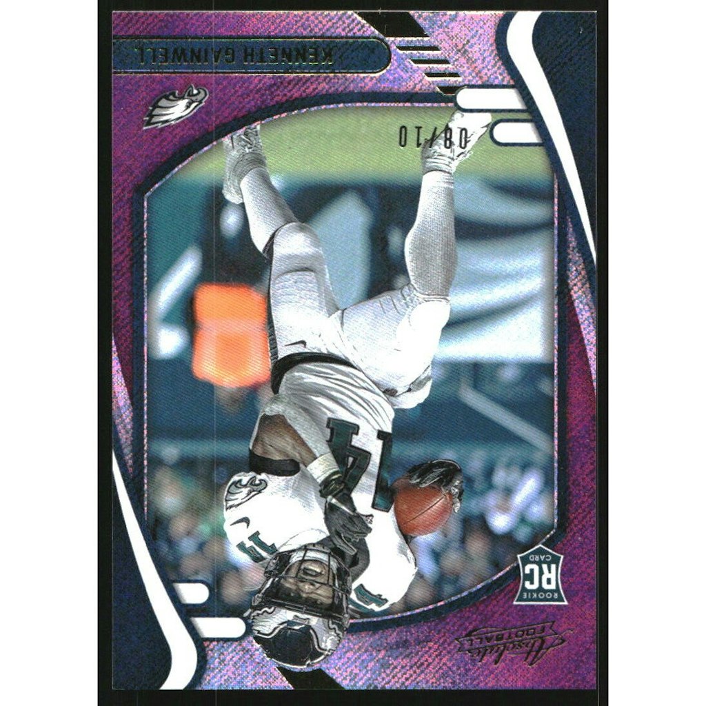 2021 Absolute Purple Rain Kenneth Gainwell #139 Trading Card: $12 2021 Absolute Purple Rain Kenneth Gainwell #139 Trading Card: $12