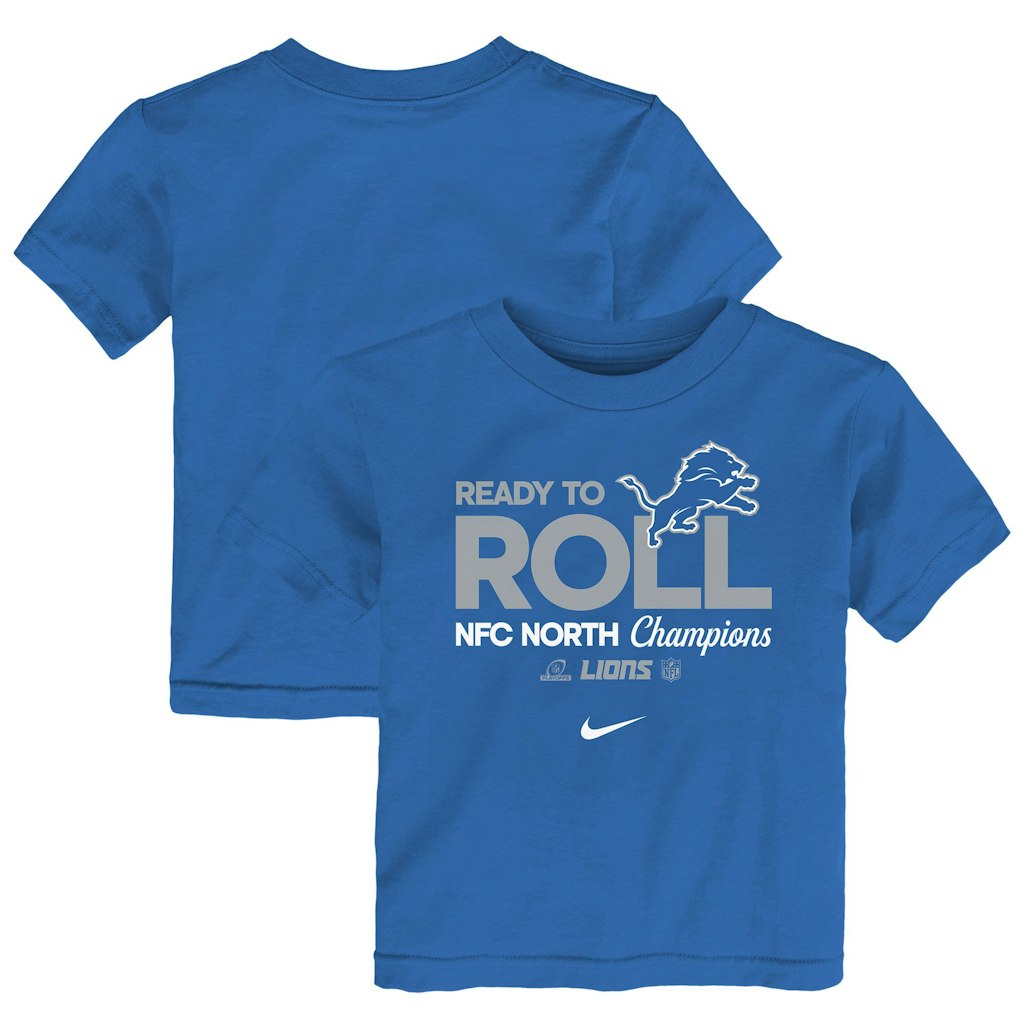 Toddler Nike Detroit Lions 2024 NFC North Division Champions T-Shirt: $9.99