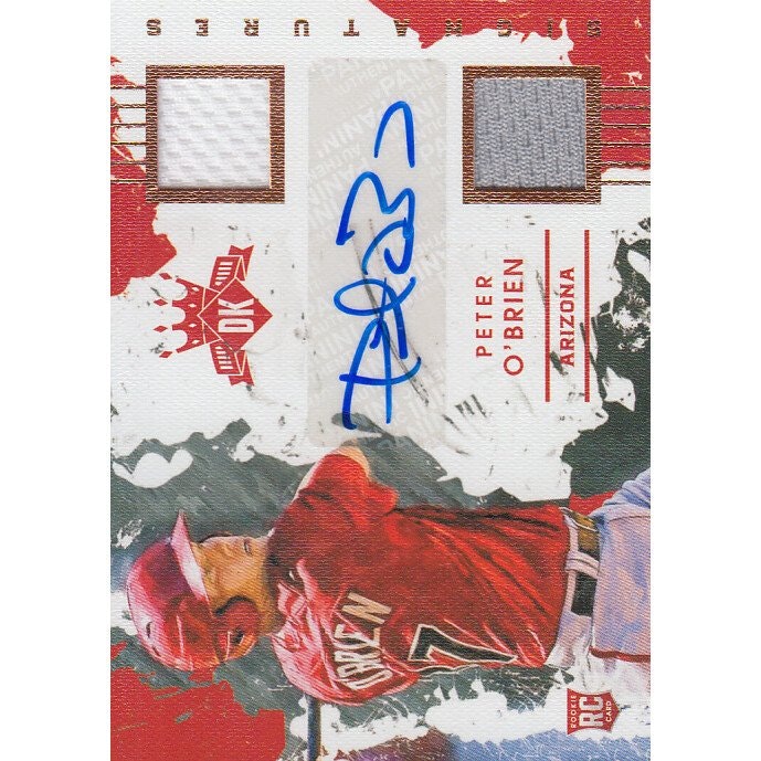 2016 Diamond Kings Peter O'Brien Rookie Material Signatures Bronze Card: $12