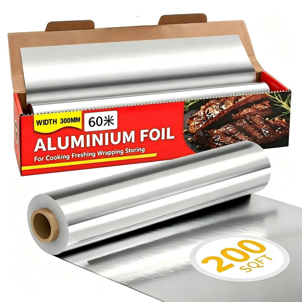Heavy Duty Aluminum Foil 12-inch x 200-foot Roll: $15.99 Heavy Duty Aluminum Foil 12-inch x 200-foot Roll: $15.99
