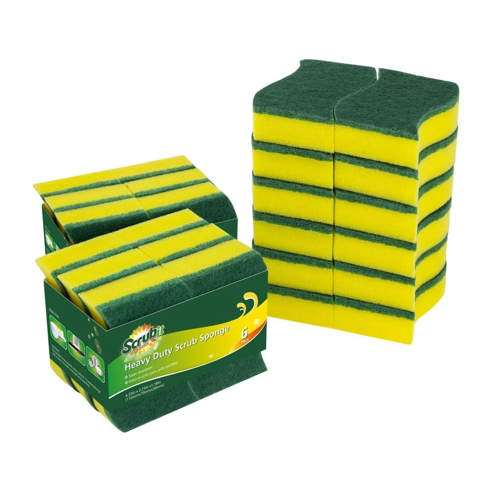 Scrubit Heavy Duty Scrub Sponge 24-Pack: $14.99 Scrubit Heavy Duty Scrub Sponge 24-Pack: $14.99