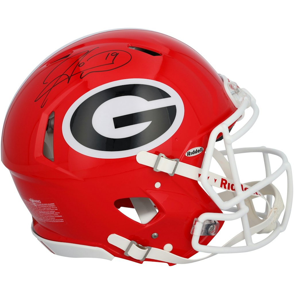 Hines Ward Georgia Bulldogs Autographed Riddell Speed Authentic Helmet: $549.99