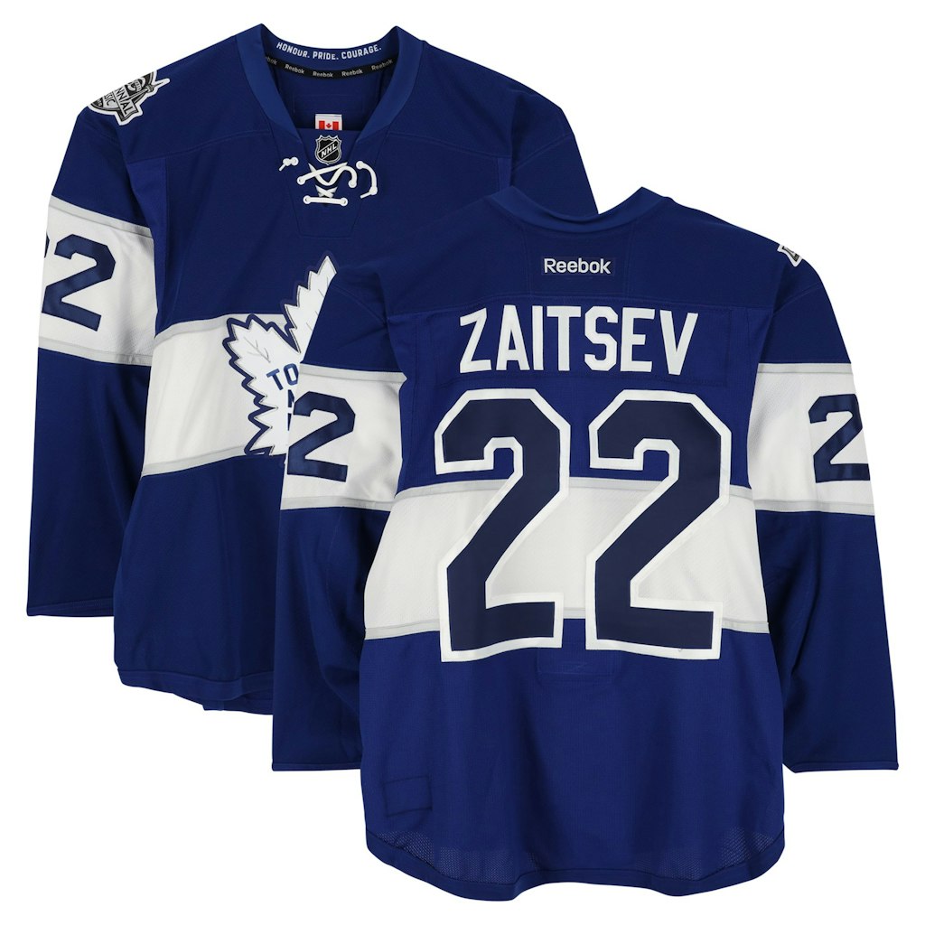 Nikita Zaitsev Toronto Maple Leafs Centennial Classic Practice-Used Jersey: $599.99