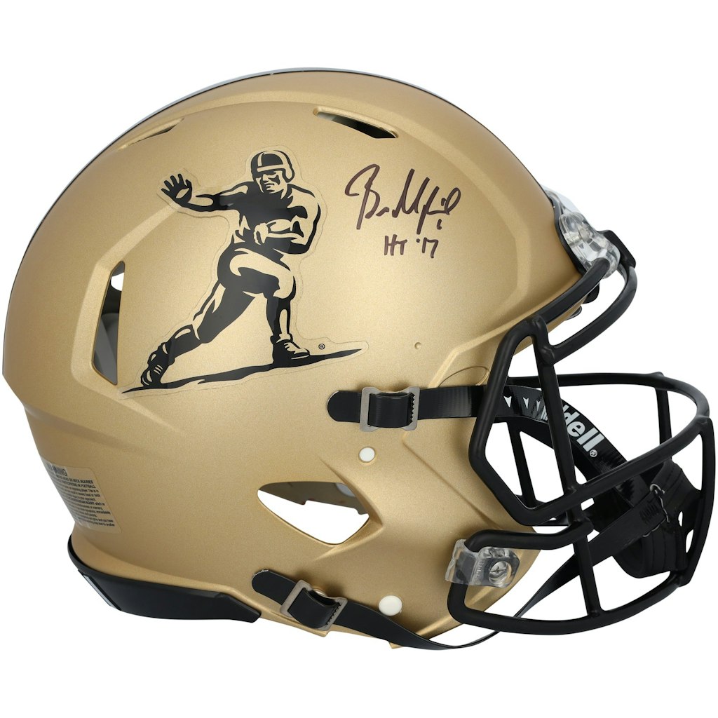 Baker Mayfield Autographed Oklahoma Sooners Gold Heisman Speed Authentic Helmet: $949.99