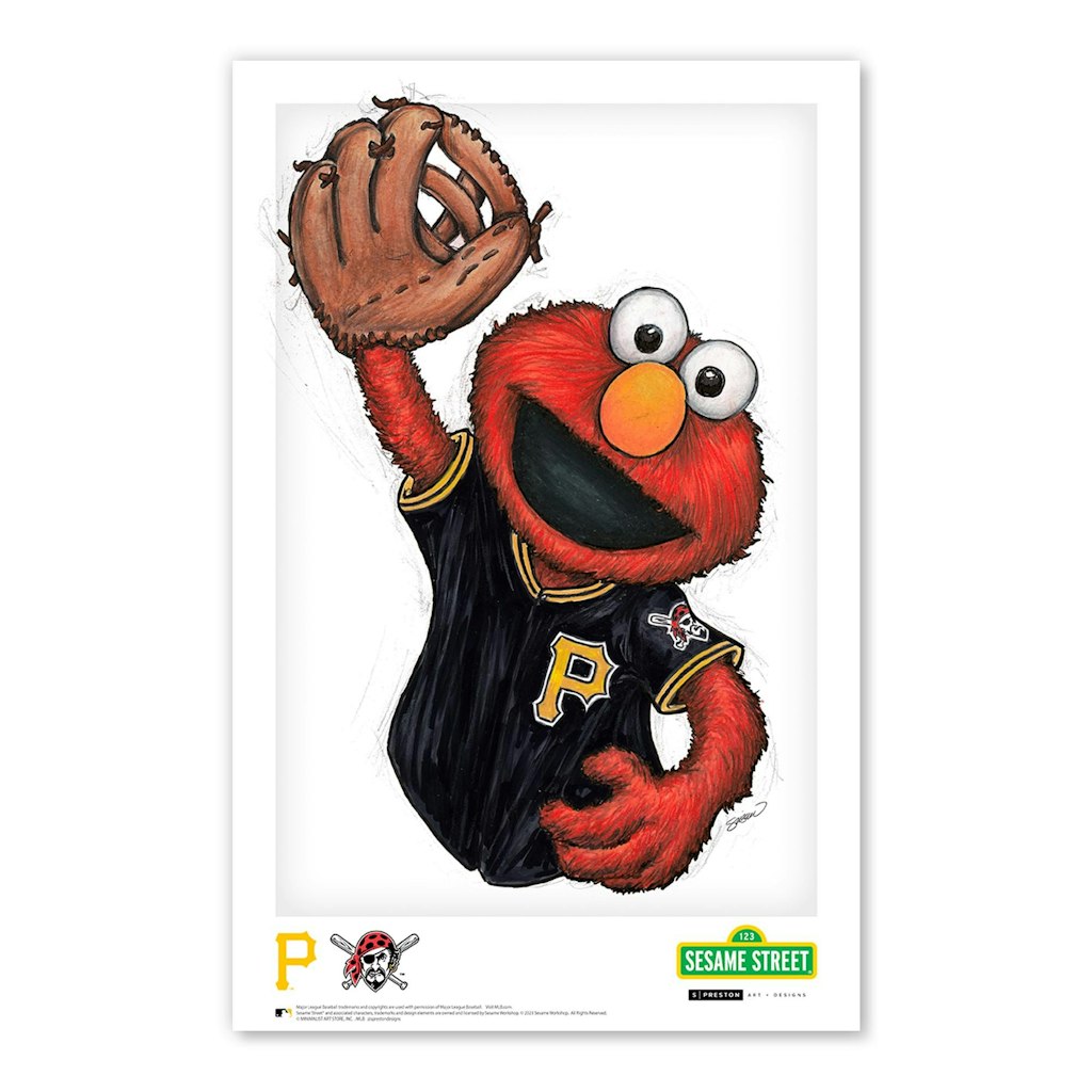 Pittsburgh Pirates 11" x 17" Sesame Street Poster Print: $39.99 Pittsburgh Pirates 11" x 17" Sesame Street Poster Print: $39.99