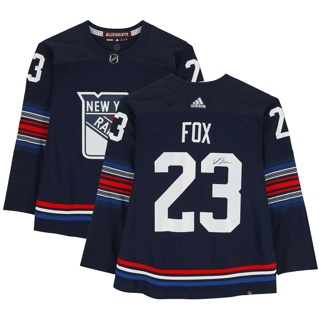 Adam Fox New York Rangers Autographed 2023-24 Adidas Authentic Jersey: $399.99 Adam Fox New York Rangers Autographed 2023-24 Adidas Authentic Jersey: $399.99