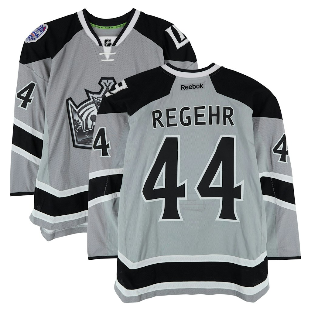 Robyn Regehr Los Angeles Kings Practice-Used Reebok Jersey: $999.99 Robyn Regehr Los Angeles Kings Practice-Used Reebok Jersey: $999.99