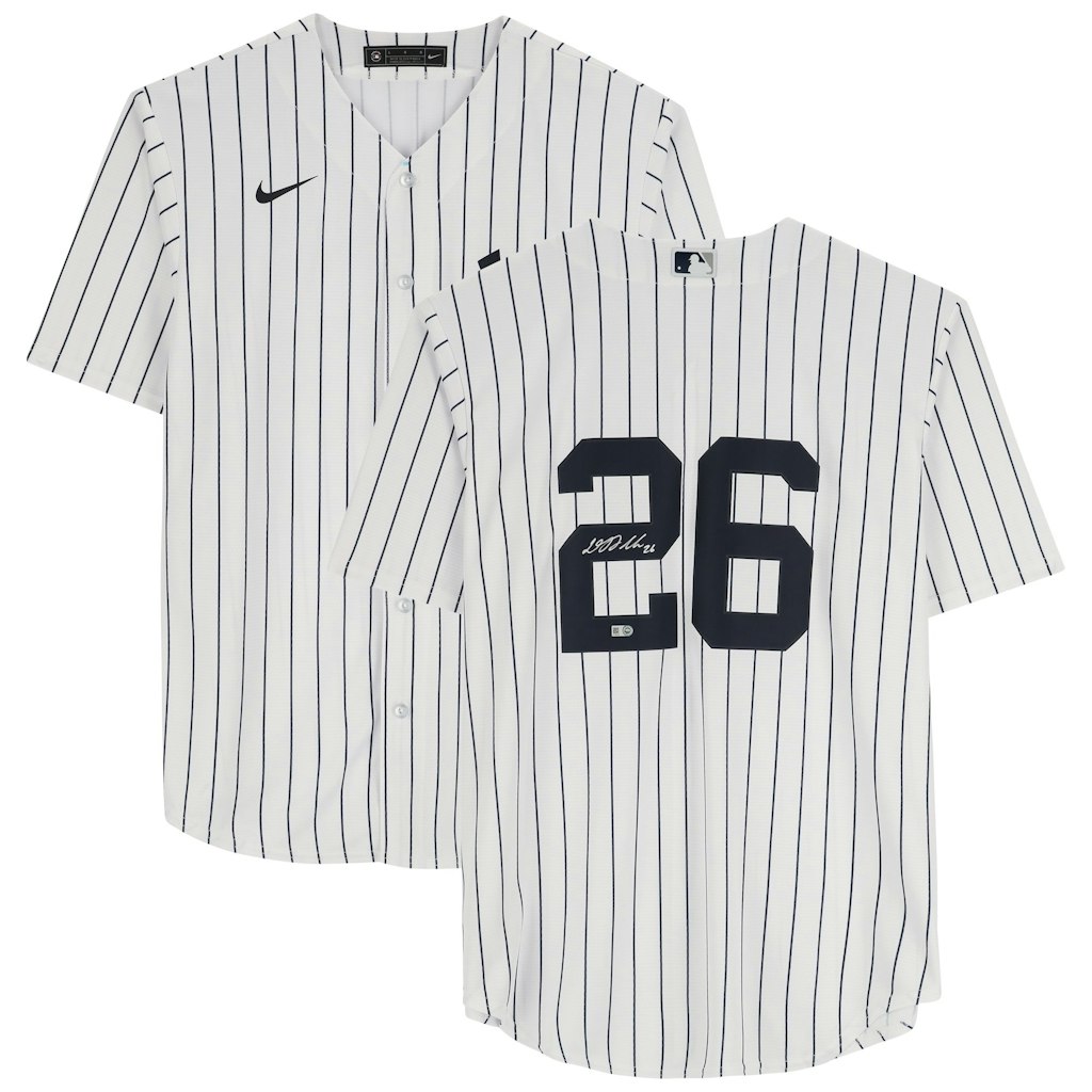 DJ LeMahieu New York Yankees Autographed Nike Replica Jersey: $349.99 DJ LeMahieu New York Yankees Autographed Nike Replica Jersey: $349.99