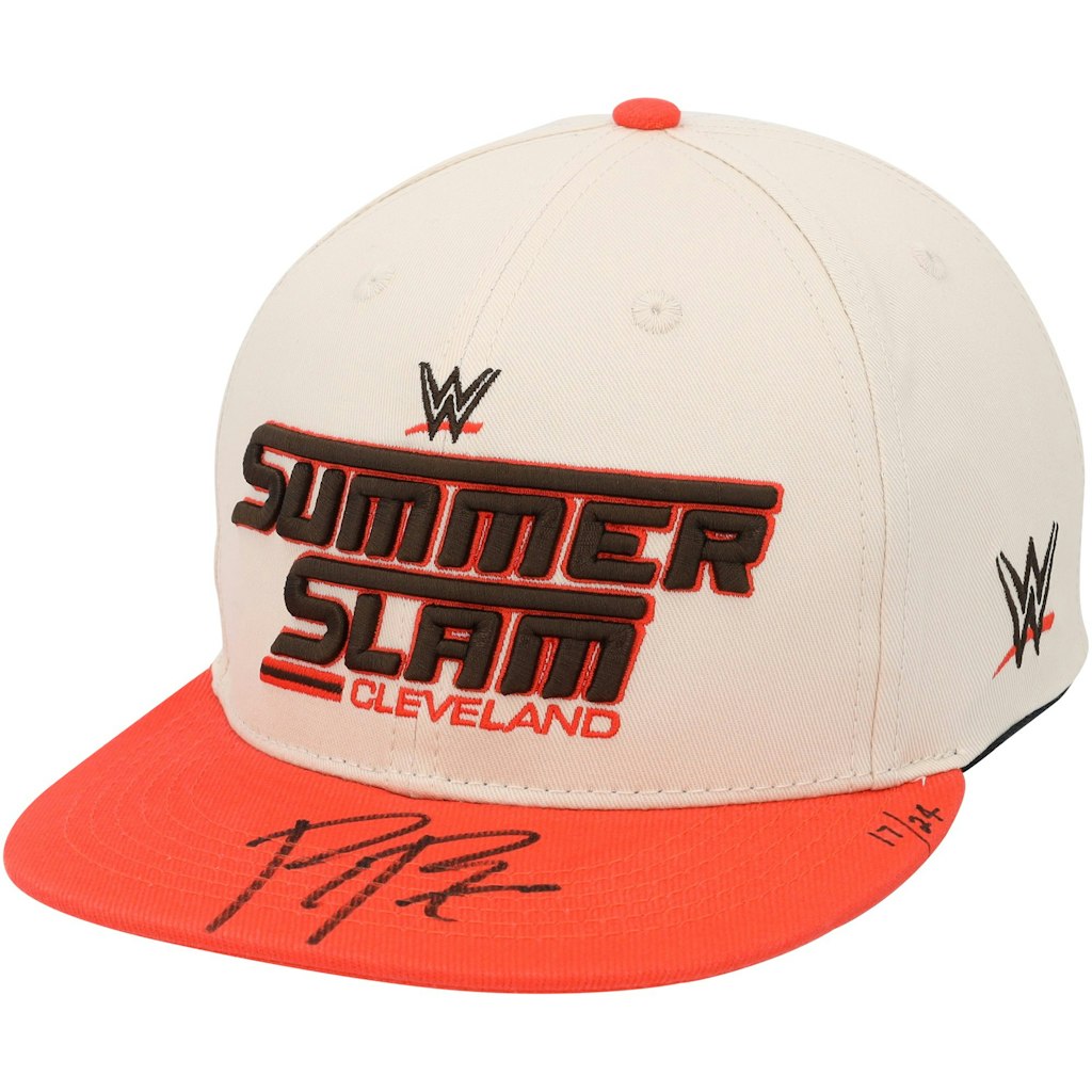 Roman Reigns WWE Autographed SummerSlam Cap: $219.99 Roman Reigns WWE Autographed SummerSlam Cap: $219.99