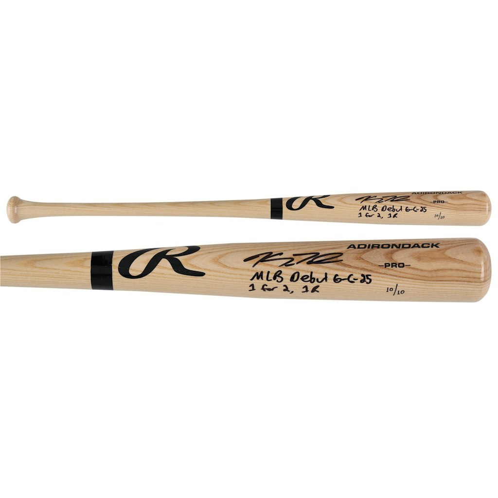 Kyle Teel Autographed Rawlings Pro Bat 10-Pack: $349.99