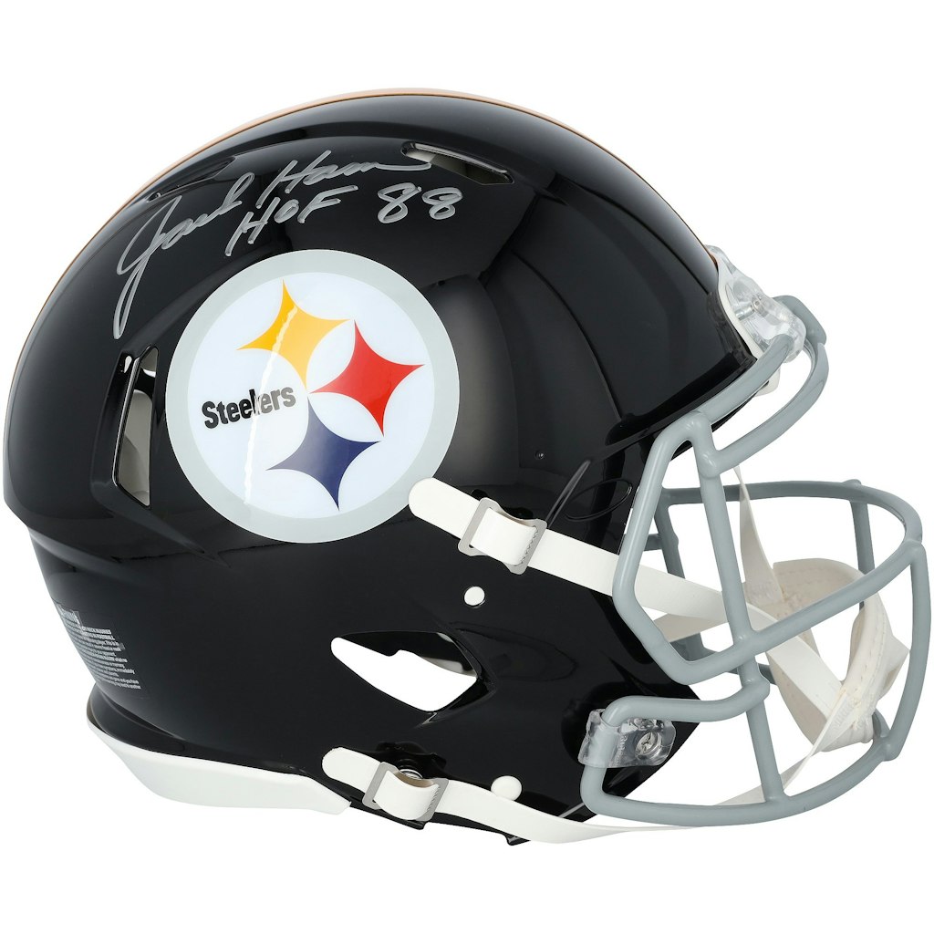 Jack Ham Autographed Pittsburgh Steelers Throwback Speed Authentic Helmet: $599.99