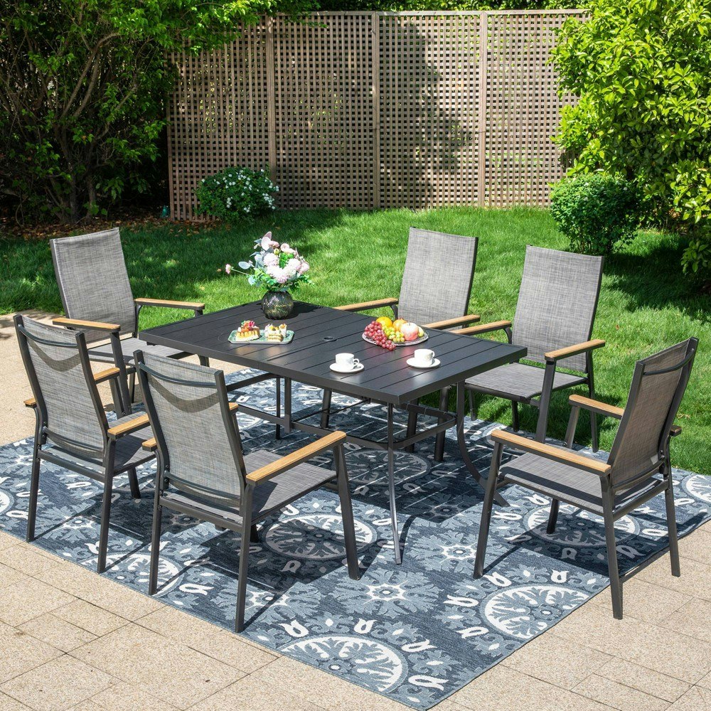 Captiva Designs 7-Piece Patio Dining Set: $669.99 Captiva Designs 7-Piece Patio Dining Set: $669.99