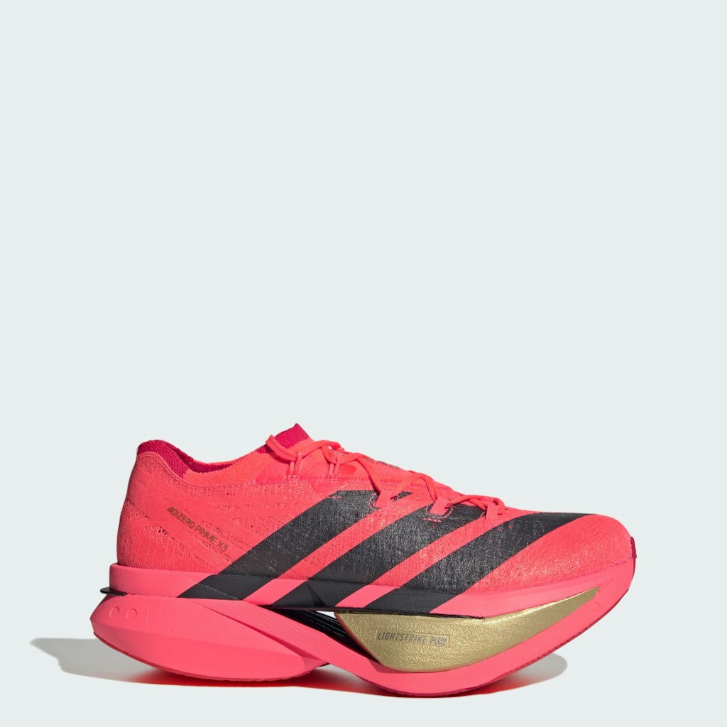 Adidas Adizero Prime X3 Strung Shoes: $305 Adidas Adizero Prime X3 Strung Shoes: $305