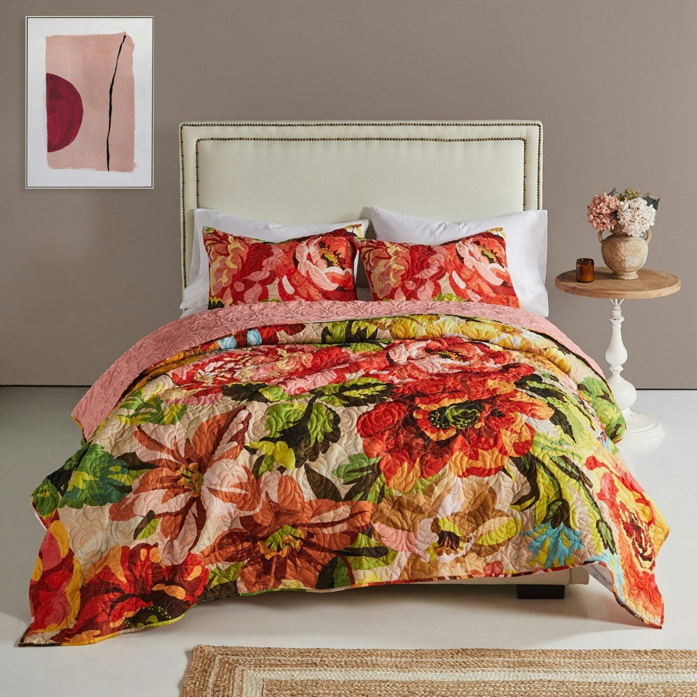 Greenland Home Fashions 3-Piece King Senna Harvest Quilt Set: $214.99 Greenland Home Fashions 3-Piece King Senna Harvest Quilt Set: $214.99