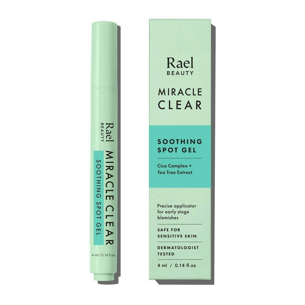 Rael Miracle Clear Succinic Acid Soothing Spot Gel 0.14oz: $12.99 Rael Miracle Clear Succinic Acid Soothing Spot Gel 0.14oz: $12.99