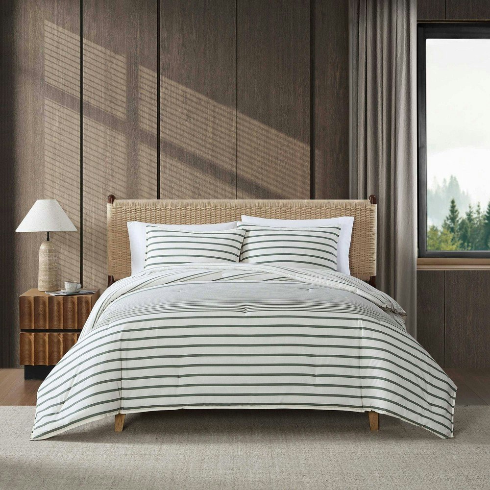 Eddie Bauer King Cooper 3-Piece Striped Comforter Set: $149.99