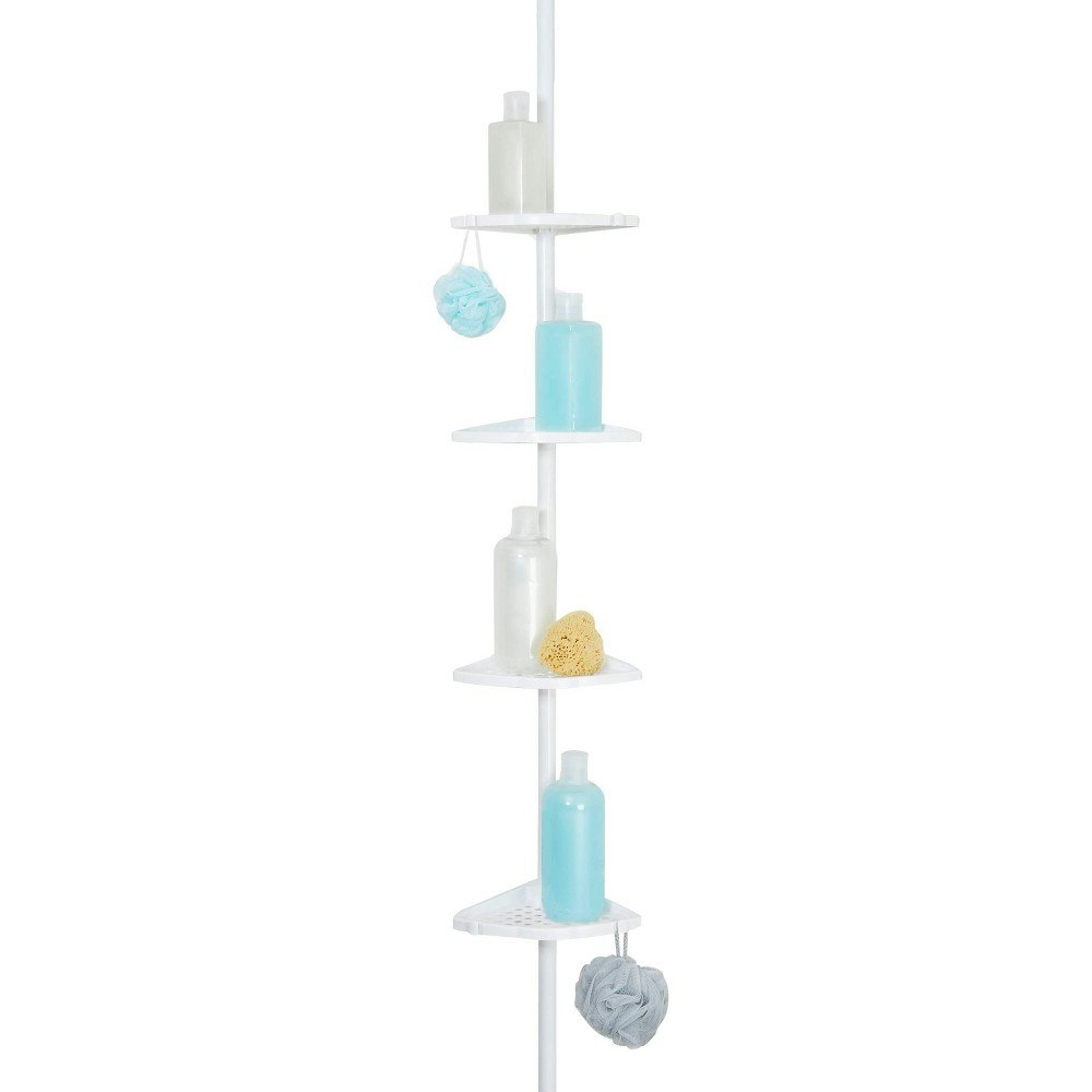 Ulti-Mate Rust Proof Aluminum Tension Shower Pole Caddy: $27.49 Ulti-Mate Rust Proof Aluminum Tension Shower Pole Caddy: $27.49