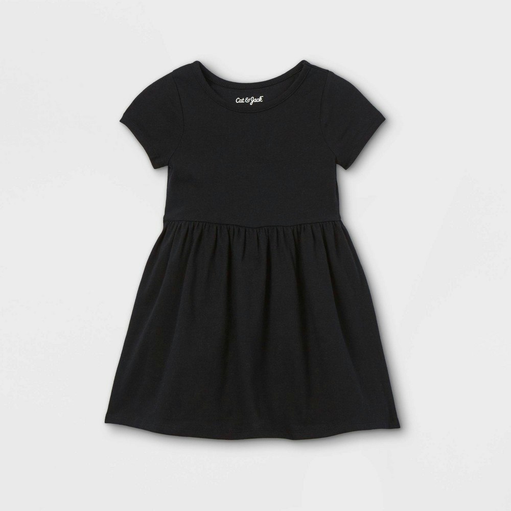 Cat & Jack Toddler Girls' Knit Short Sleeve Dress: $8 Cat & Jack Toddler Girls' Knit Short Sleeve Dress: $8