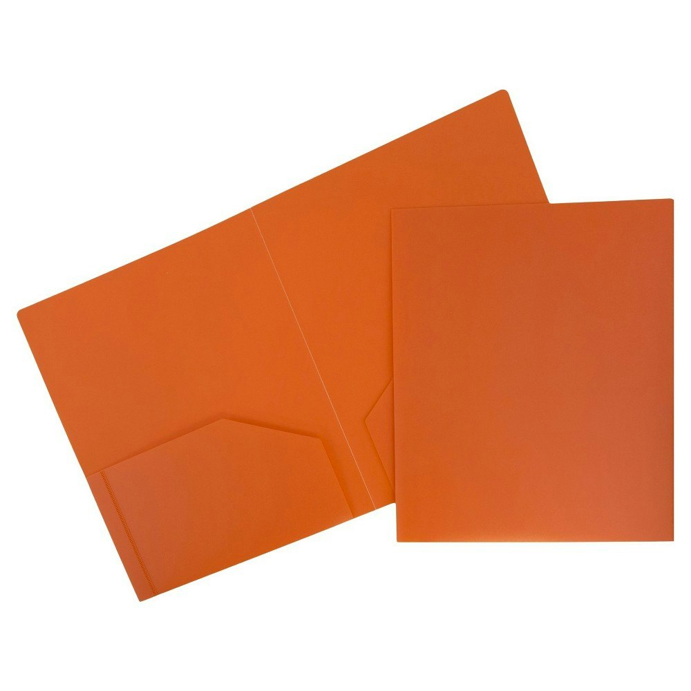 Jam 2-Pocket Heavy Duty Plastic Folders 6-Pack: $16.99 Jam 2-Pocket Heavy Duty Plastic Folders 6-Pack: $16.99