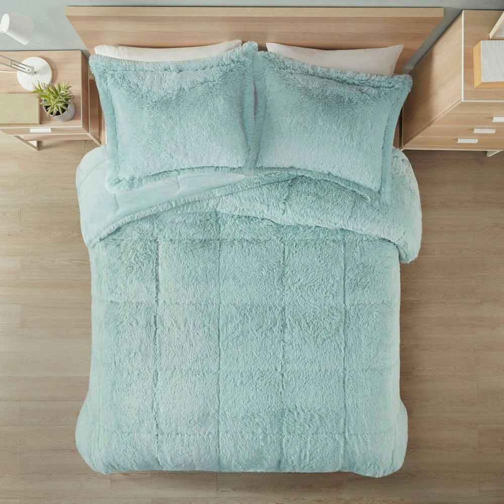 IntelligentDesign Faux Fur Comforter Mini Set 2-Pack: $34.49