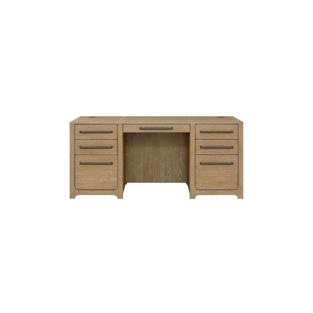 Martin Furniture Double Pedestal Executive Desk: $2,360.99 Martin Furniture Double Pedestal Executive Desk: $2,360.99